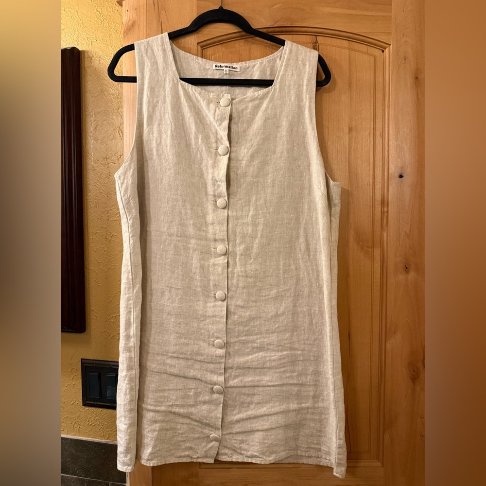 Reformation Danna Linen Dress - Picture 3 of 5